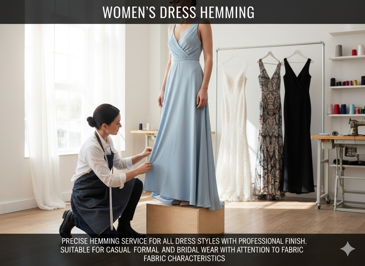 Women's Dress Hemming