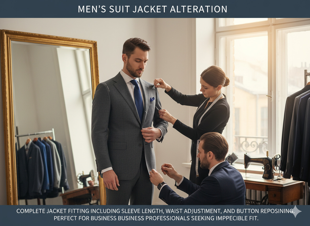 Men's Suit Jacket Alteration